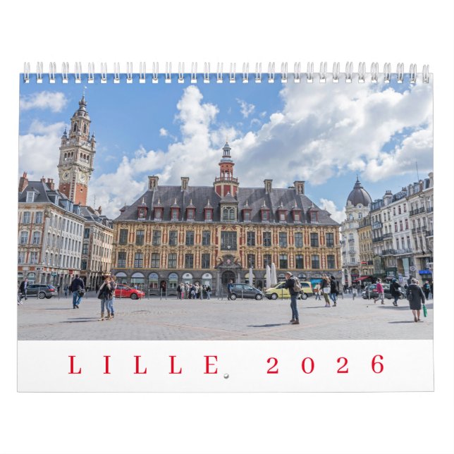 Calendário de Lille 2026 (Capa)