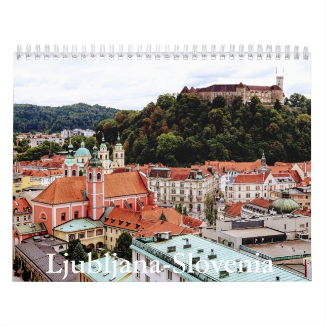 Calendário de Liubliana-Eslovênia (Capa)