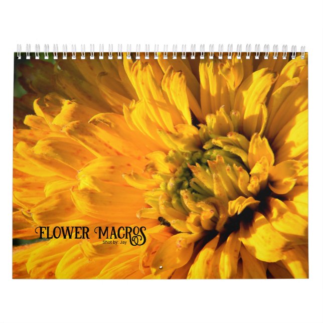 Calendário de Macros de Flor (Capa)