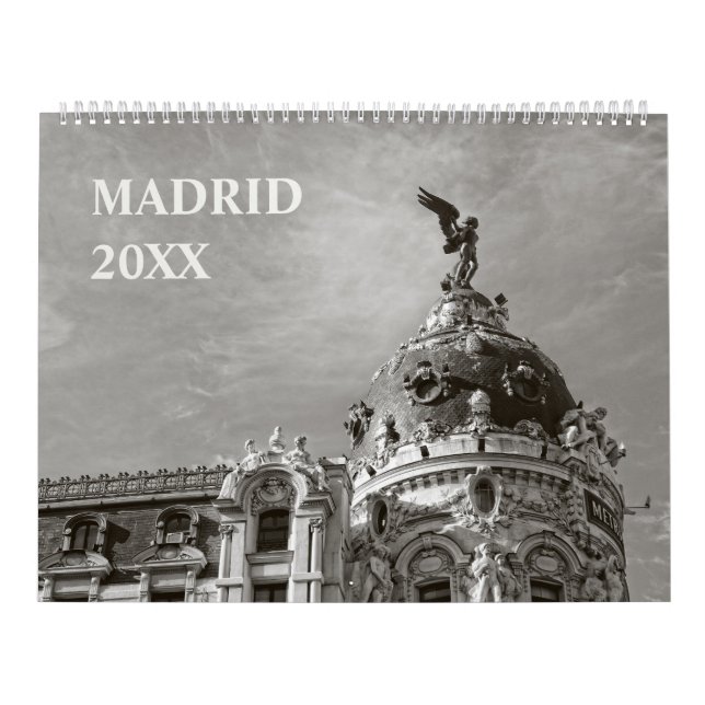 Calendário de Madrid de 12 meses (Capa)