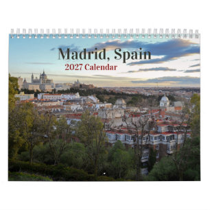 Calendário de Madrid Espanha 2026