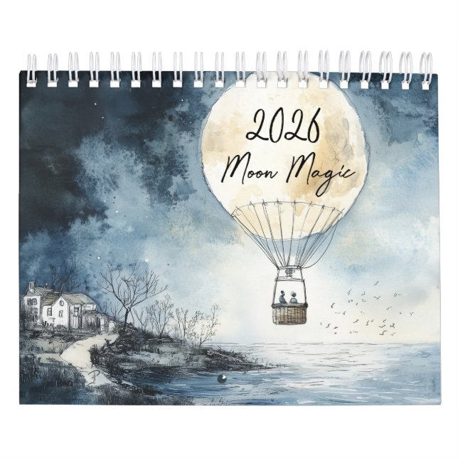 Calendário de Magia Lunar (Capa)