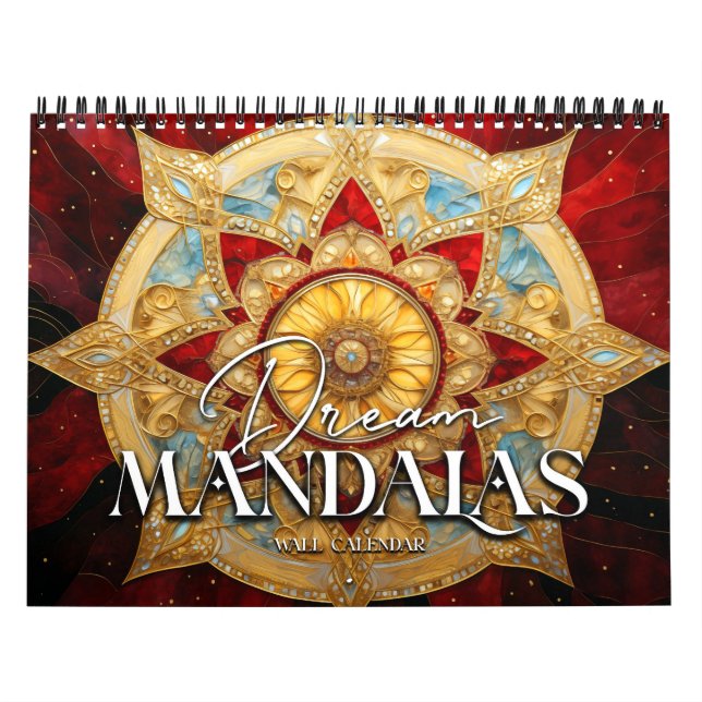 Calendário de Mandalas dos Sonhos de 2027 (Capa)
