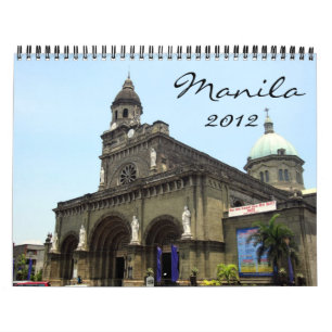 calendário de manila 2012