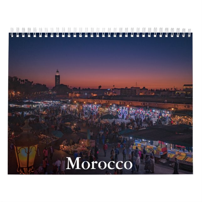 Calendário de Marrocos (Capa)