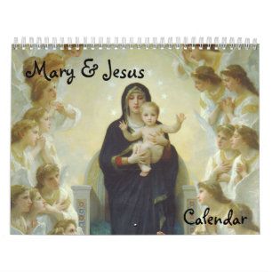 Calendário de Mary & de Jesus 2012
