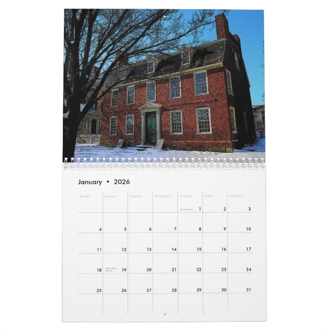 Calendário de Massachusetts 2010 (Jan 2026)