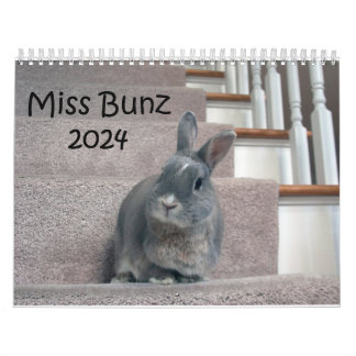 Calendário de Miss Bunz 2024