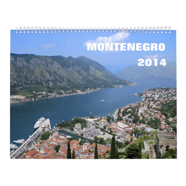 Calendário de Montenegro 2014 (Capa)
