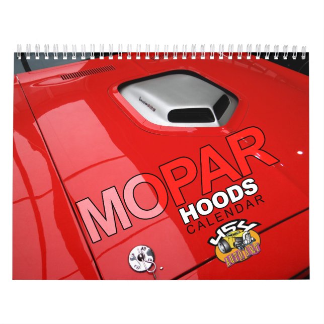 Calendário de Mopar Hoods (Capa)