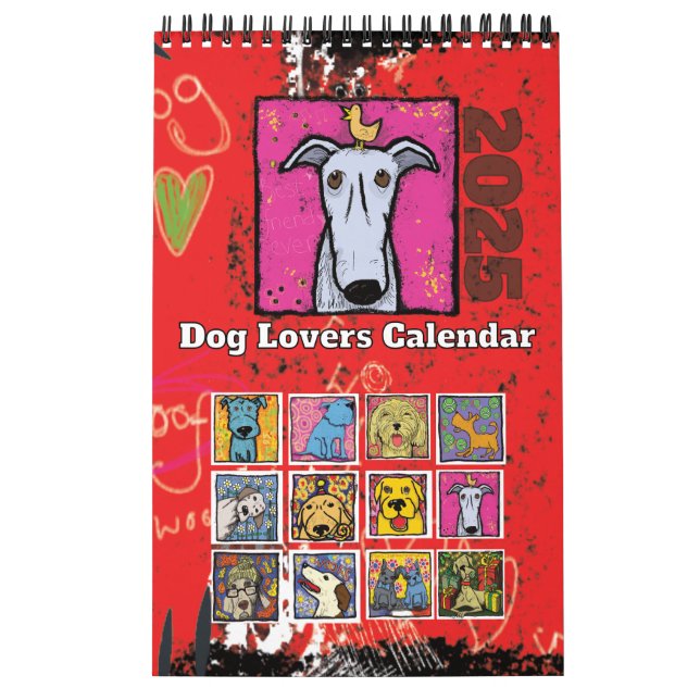 Calendário de Movimentações de Cães 2025 (Capa)