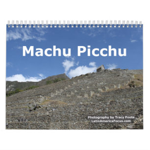 Calendário de Muro de Machu Picchu Peru 2025