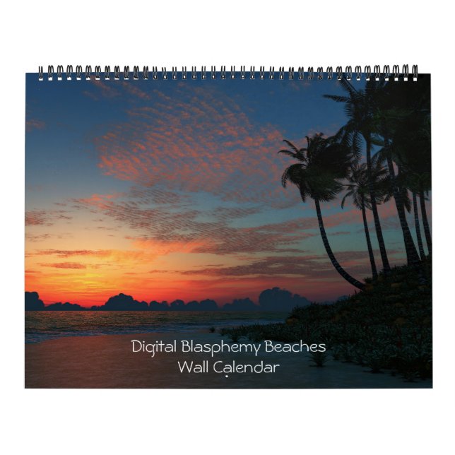 Calendário de Muros de Beaches Blasfêmia Digital (Capa)