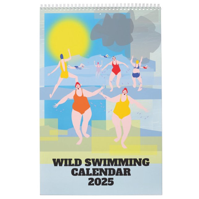 CALENDÁRIO DE NADAÇÃO SELVAGEM 2025 (Capa)