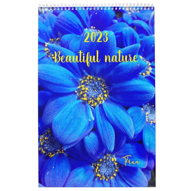 calendário de natureza linda 2023 (Capa)