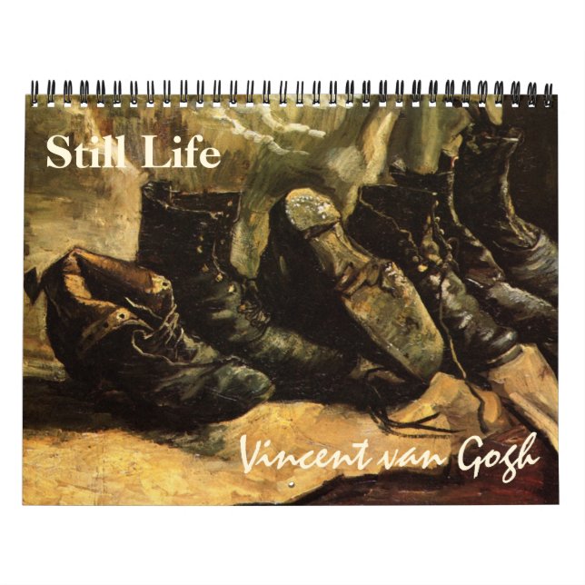 Calendário de Natureza-Morta de Vincent van Gogh (Capa)