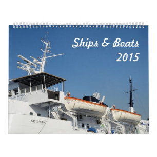 Calendário de Navios e Barcos 2015