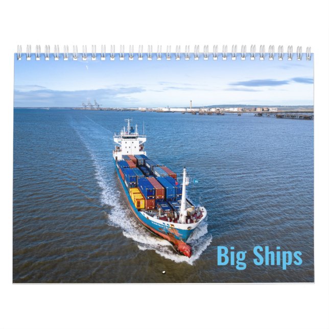 Calendário de Navios Grandes (Capa)