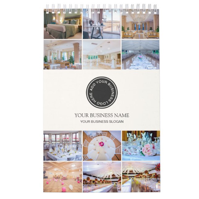 Calendário de Negócios do Hotel e da Recepção de c (Capa)