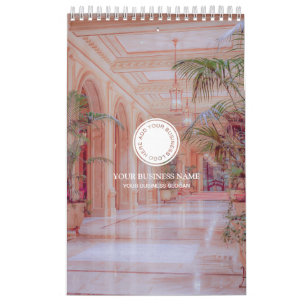 Calendário de Negócios do Hotel e da Recepção de c