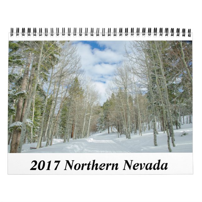 Calendário de Nevada do Norte 2017 (Capa)