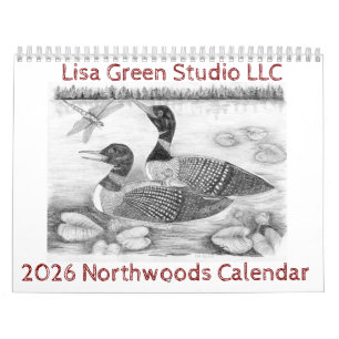 Calendário de Northwoods 2026