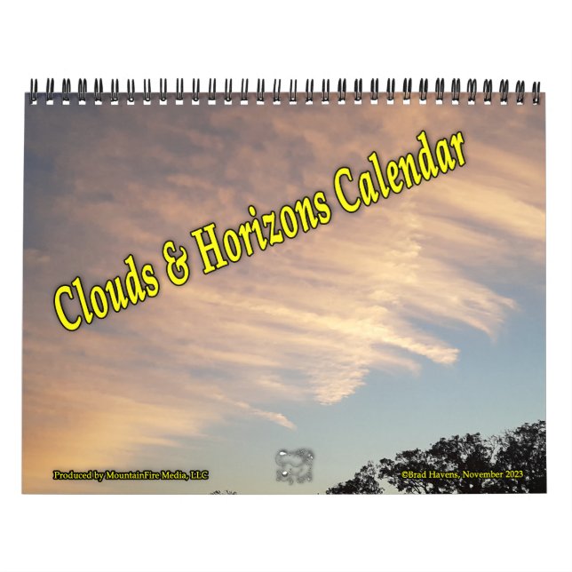 Calendário de Nuvens e Horizontes (Capa)