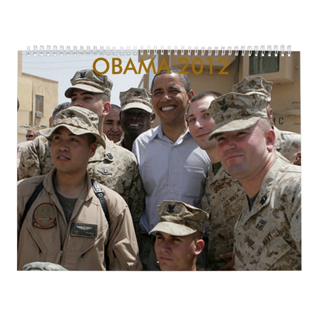 Calendário de Obama 2012 (Capa)
