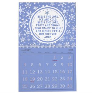 Calendário de Orações 2024