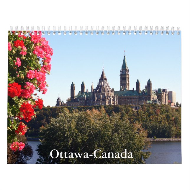 Calendário de Ottawa-Canadá (Capa)