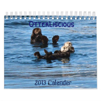 Calendário de Otterliscious 2013 do mar