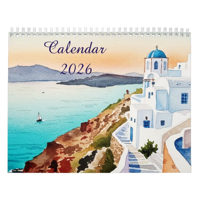 Calendário de Paisagens (Capa)