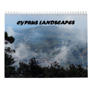 Calendário de paisagens de Chipre