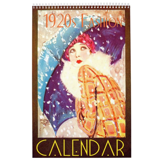 calendário de parede 2016 do 1920 (Capa)