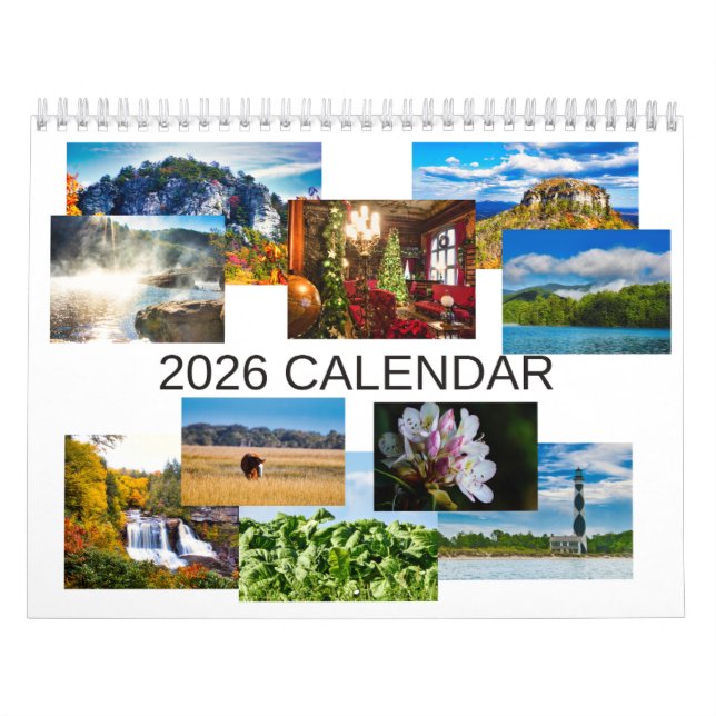Calendário de Parede 2026 - SunshineShoots (Capa)