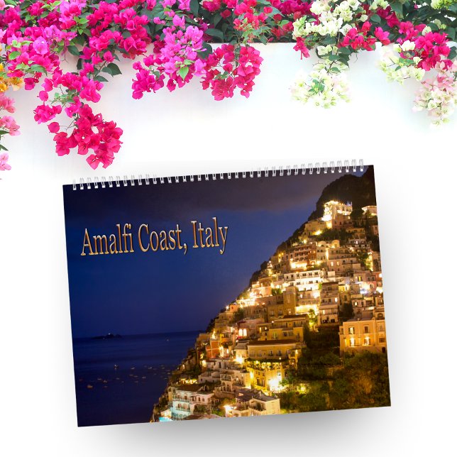 Calendário de Parede da Costa Amalfitana, Itália (Criador carregado)