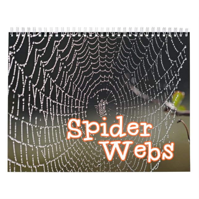 Calendário de parede das Web de aranha (Capa)