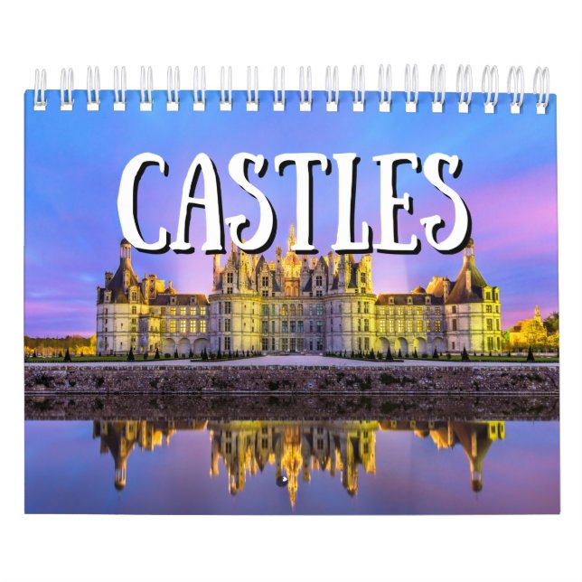Calendário de Parede de Coleção de Castelos (Capa)