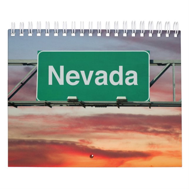 Calendário de Parede de Coleção de Nevada (Capa)