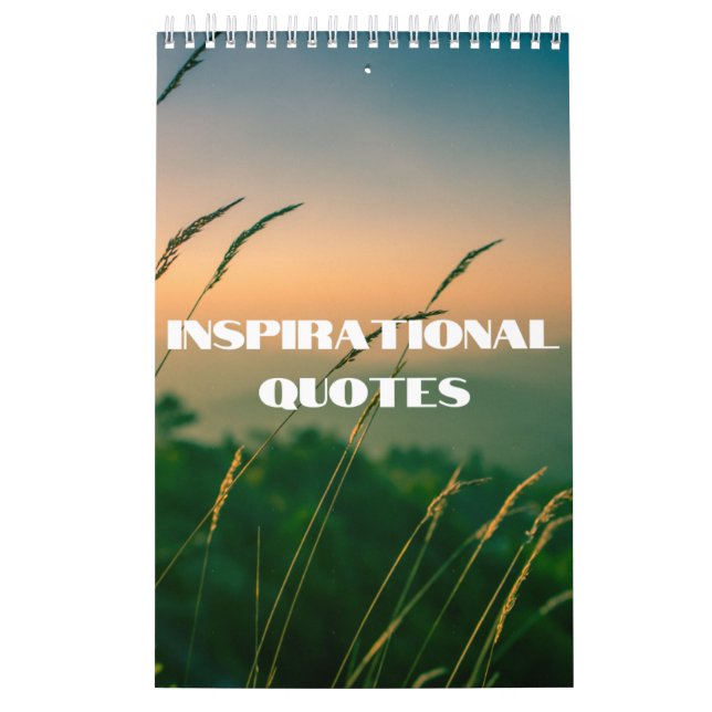 Calendário de Parede de Coleta de Cotações Inspira (Capa)