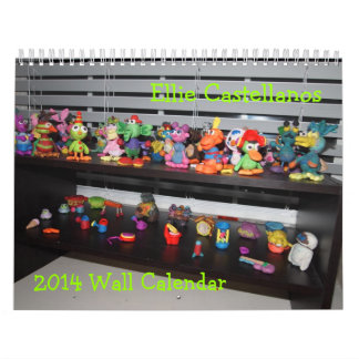 Calendário de parede de Ellie Castellanos 2014