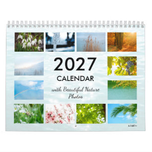 Calendário de Parede de Fotografia da Natureza 202