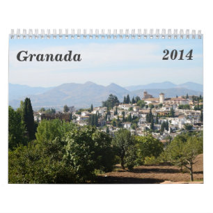 Calendário de parede de Granada 2014