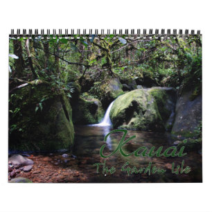Calendário de parede de Kauai