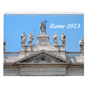 Calendário de parede de Roma 2013
