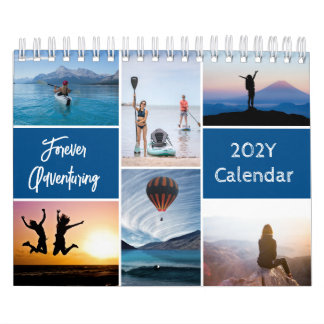 Calendário de Parede de Viagem de Fotografias Pers