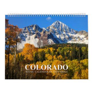 Calendário de Parede do Colorado 2025
