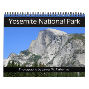 Calendário de Parede do Parque Nacional de Yosemit