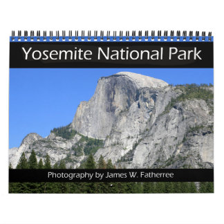 Calendário de Parede do Parque Nacional de Yosemit