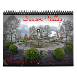 Calendário de parede do vale de Saucon